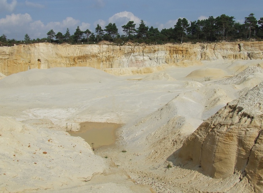 Песок горный карьерный